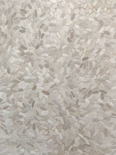 Pebble Mosaic Bathroom Floor Background as Graphic Resource