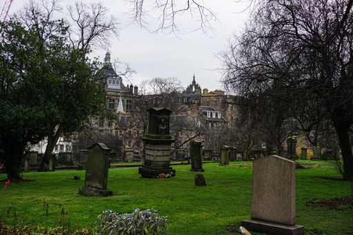 A Graveyard Cemetery in Edinburgh