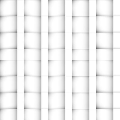An abstract wallpaper with white geometric tiles