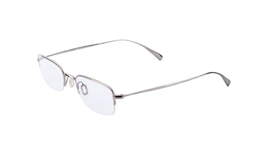 A beautiful shot of optic eyeglasses on a white background