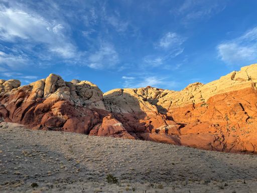 A beautiful landscape of the Red Rock National Park, Las Vegas, Nevada, USA