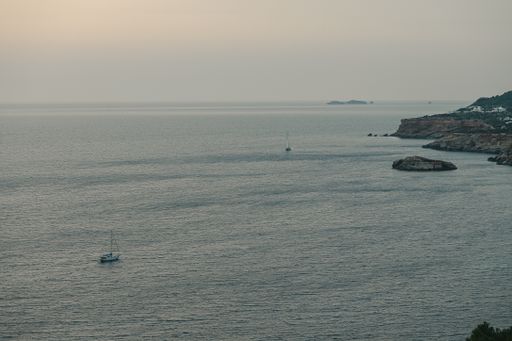 Es Vedra viewpoint in Ibiza in the summer of 2022.