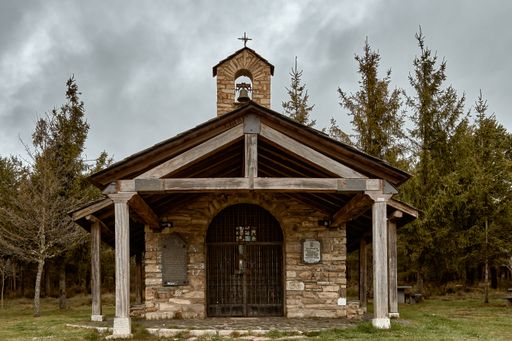 A small hermitage on the way to Santiago located next to the Ferro cross in the town of Foncebadon