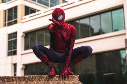 The Spider-Man in Downtown Fort Worth, Texas