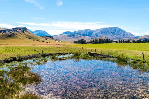 A beautiful shot of the Cave Stream Scenic Reserve in South Island, New Zealand