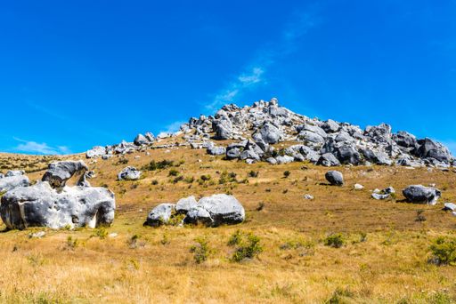 A beautiful shot of the Cave Stream Scenic Reserve in South Island, New Zealand