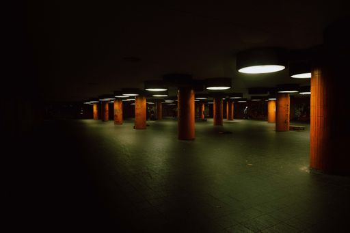 The Messedamm underpass known as a filming location in Berlin, Germany