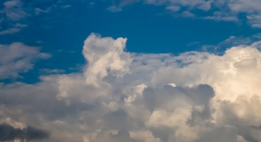 A beautiful shot of cloudy sky