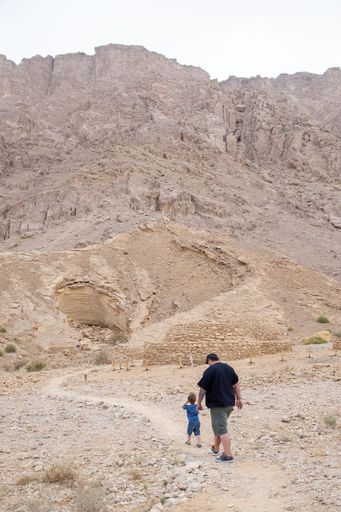 daytime hiking desert rocks dry
