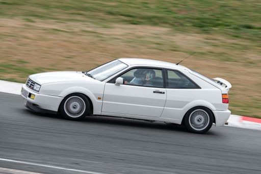 Volkswagen Corrado on the race track