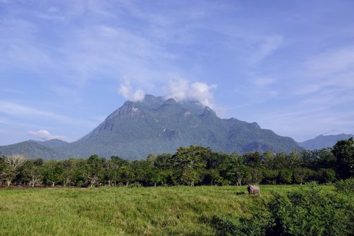 A beautiful shot of Doi Chiang Dao mountain in Thailand