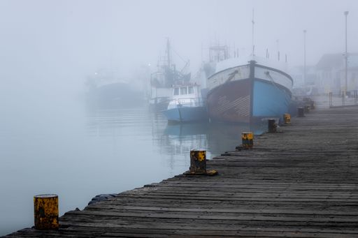 A small fishing harbour in the coastal town of Velddrift in the Western Cape of South Africa.