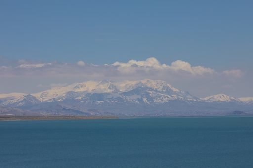 View of Mount Ararat from Mount Tendurek.nTurkey / Mountains Landscape .