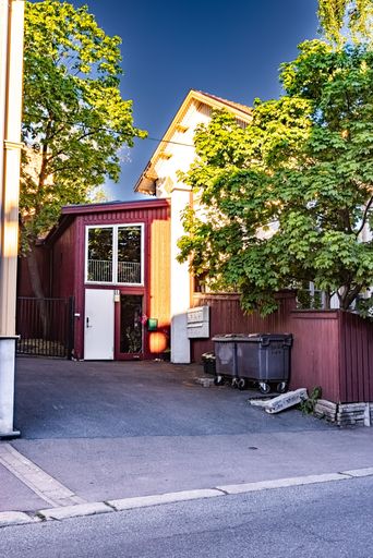 Livinghouse Oslo in summertime Kampen  Oslo  Norway