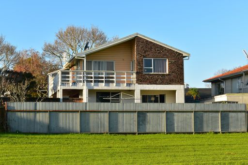 Auckland / New Zealand - July 1 2020: View of houses at Rotary Walkway