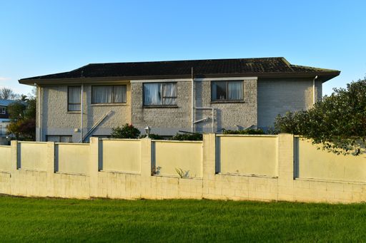 Auckland / New Zealand - July 1 2020: View of houses at Rotary Walkway