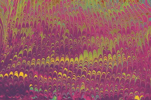 A colorful marbling art pattern - great for abstract textile prints, background and wallpaper