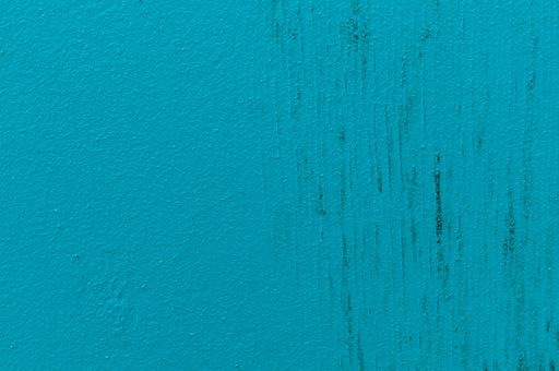 A closeup shot of a blue painted wood texture for a background
