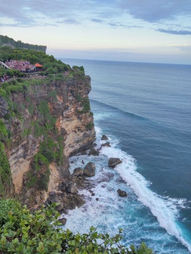 A beautiful shot of the Uluwatu Sea Temple