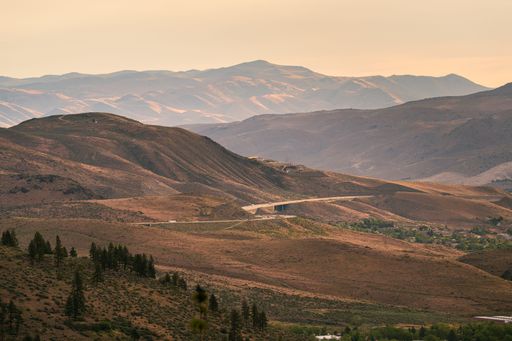 A beautiful view of Washoe Valley in Reno, Nevada