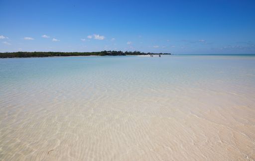 An idyllic seascape in Holbox, Quintana Roo, Mexico
