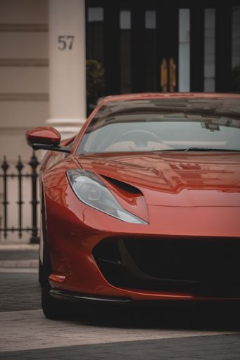 A red Ferrari f12 spotted around London. Lots of details, angles. Its just a piece of art on the roads that we get to see.