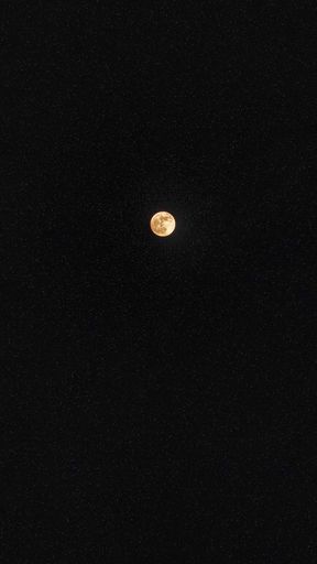 A vertical shot of the full Moon in the beautiful starry night sky