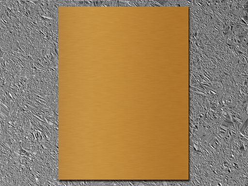 A plywood sheet on grey background
