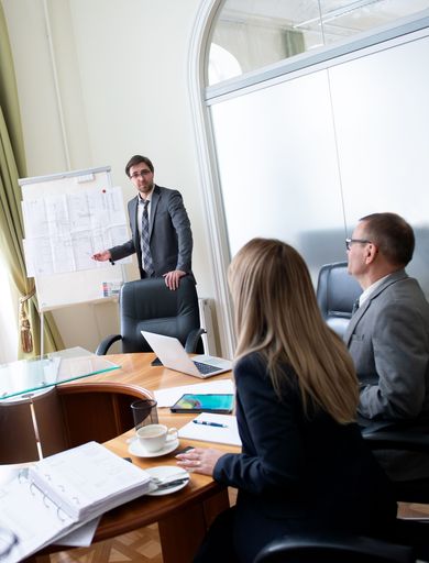 Business people having a meeting in conference room