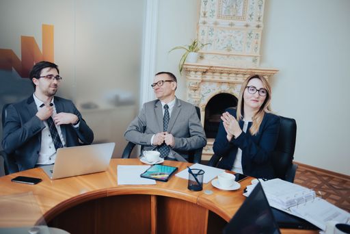 Business people having a meeting in conference room