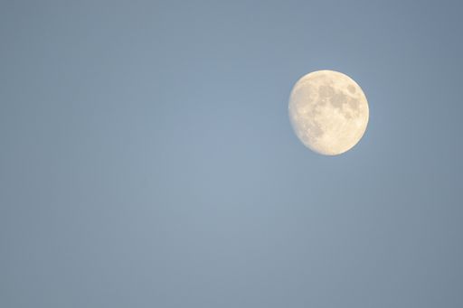 A beautiful picture of the moon rise with empty space for your text