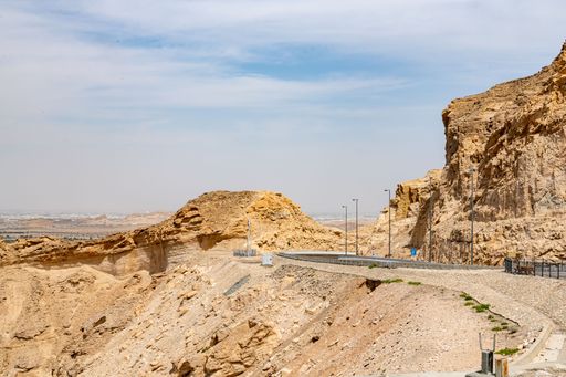 Jabal Hafeet, Jebel Hafeet, is a mountain on the border of the United Arab Emirates and Oman. The sole mountain in the Emirate of Abu Dhabi.