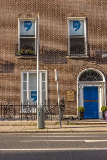 A tall architectural building office in Dublin