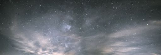 The Milky Way galaxy view with the starry dust background