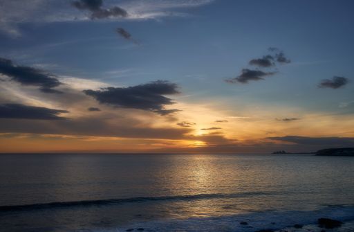 Beautiful sunset in Maspalomas, Gran Canaria, Canary Islands