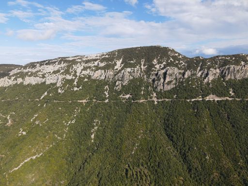 Gola di Gorropu. Famous and impressive gorge in the mountains of Sardegna, Italy. Hiking national park.