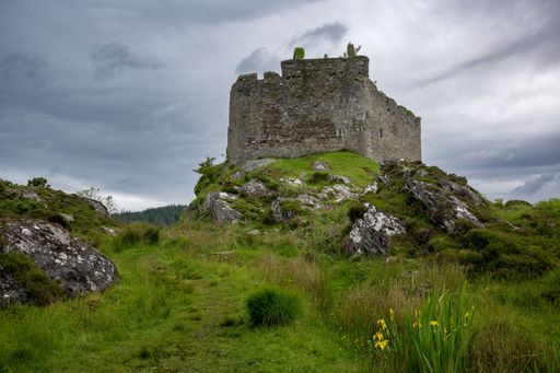 A beautiful shot of the Tioram Castle in United Kingdom