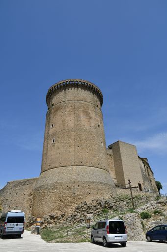 The medieval castle of Tricarico, a rural village in the Basilicata region of Italy.