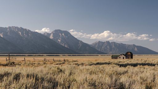 A breathtaking view of the Grand Teton National Park Jenny USA