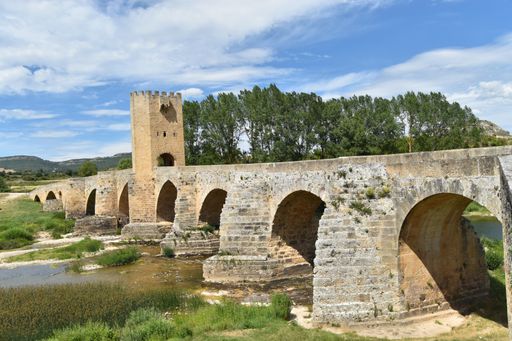 A shot of the Puente de Frias, Frias Spain
