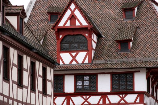 An old building in Nuremberg, Germany