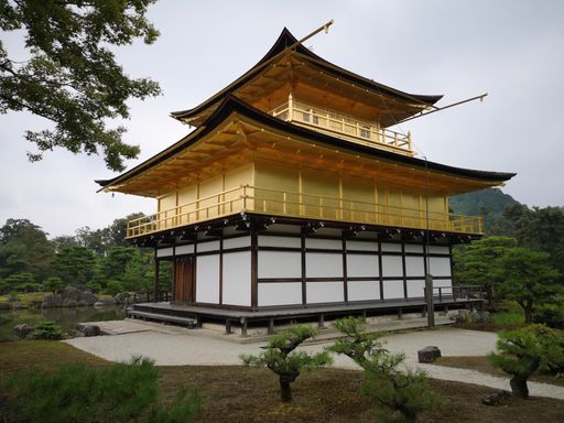 The historic Kinkaku-ji temple in Kyoto, Japan