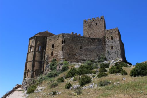 Loarre Castle is a Romanesque castle located in Loarre (Huesca, Aragon, Spain).
