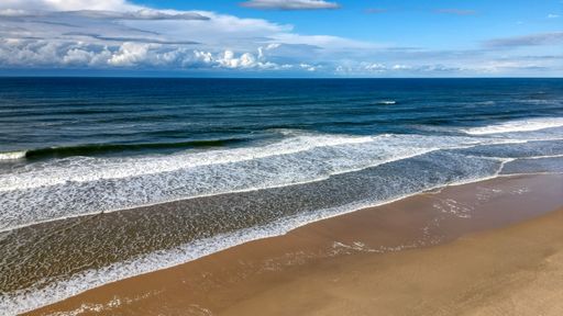 A gorgeous view of the Lighthouse Beach in Port Macquarie, New South Wales, Australia