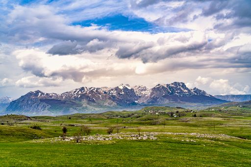 A mesmerizing view of Durmitor National Park in Montenegro