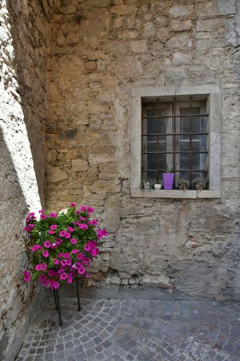 A corner in an alley of Greci, a village in the Campania region.
