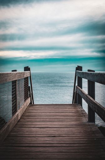 Pathway to the open sea