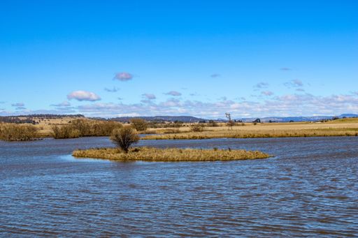 A beautiful view of the Beardy Waters at Glen Innes, NSW, Australia on a sunny day