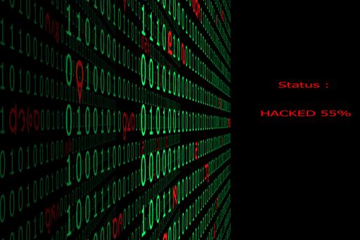 A binary code in databases are hit by hacking