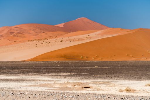 The sandy landscapes of Namib-Naukluft National Park, Namibia